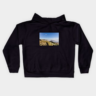 Bright and Breezy at the seaside Kids Hoodie